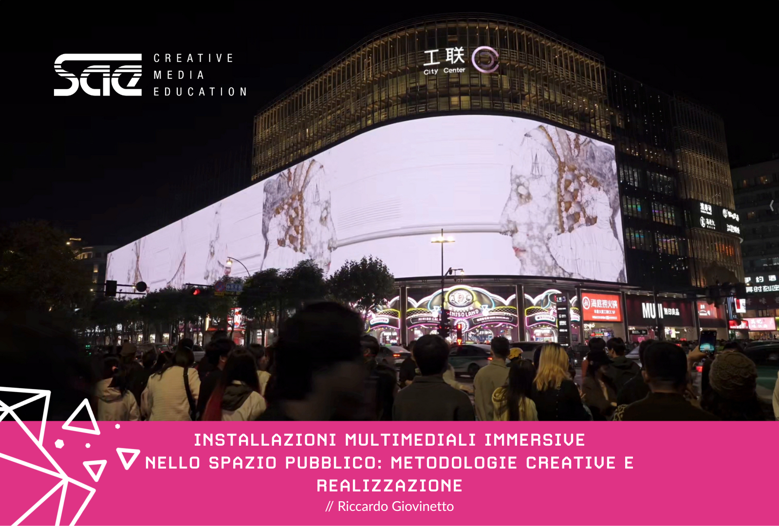 rappresentazione di un opera artistica in un wall cinese